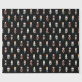 くるみ割りバレエ兵士ラッピング紙 ラッピングペーパー (フラット)