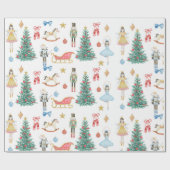 くるみ割りバレエ包装紙 ラッピングペーパー (フラット)