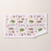 くるみ割りバレエ柄バスタオルセット バスタオルセット (ハンドタオル)