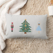 くるみ割りバレエ絵画のクリスマスランバー枕 ランバークッション (ブランケット)