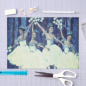 くるみ割りバレエ 薄葉紙 (クラフト)