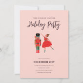 くるみ割りバレリーナ年間クリスマスパーティー 招待状 (正面)