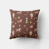 くるみ割りバレリーナ・クリスマス クッション (裏面)