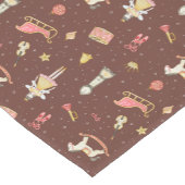 くるみ割りバレリーナ・クリスマス ショートテーブルランナー (コーナー)