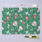 くるみ割りバレリーナ・クリスマス 薄葉紙 (クラフト)