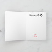 くるみ割りバレンタインデーのカード カード (内部)