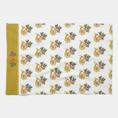 くるみ割りバレーブルーへのコード キッチンタオル (横)