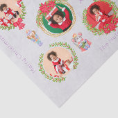 くるみ割りパターンのクリスマスフォト 薄葉紙 (詳細)