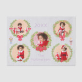 くるみ割りパターンのクリスマスフォト 薄葉紙 (正面)