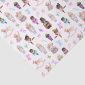 くるみ割りパターンのクリスマス 薄葉紙 (詳細)