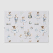 くるみ割りパターンのクリスマス 薄葉紙 (正面)