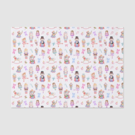 くるみ割りパターン 薄葉紙 (正面)