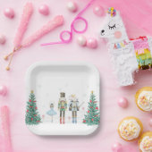 くるみ割りパーティープレート – パステル ペーパープレート (パーティー)