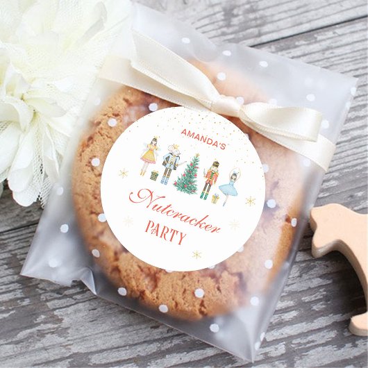 くるみ割りパーティー ラウンドシール