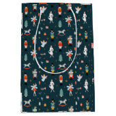 くるみ割りフォークアート ミディアムペーパーバッグ (正面)