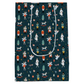 くるみ割りフォークアート ミディアムペーパーバッグ (裏面)