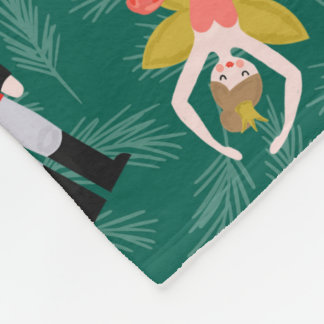 くるみ割りフリースブランケット フリースブランケット