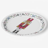 くるみ割りプリンスクリスマスパーティー ペーパープレート (アングル)