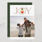 くるみ割りプリンスホリデーフォトカード シーズンカード (正面/裏面)