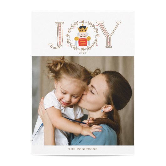 くるみ割りプリンスホリデーフォトカード シーズンカード