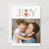 くるみ割りプリンスホリデーフォトカード シーズンカード (正面)