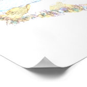 くるみ割りプリント ポスター (角)