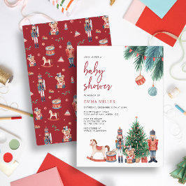 くるみ割りベイビーシャワー 招待状