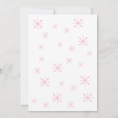 くるみ割りベビーシャワー招待状 招待状 (裏面)