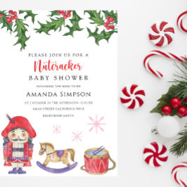 くるみ割りベビーシャワー招待状 招待状