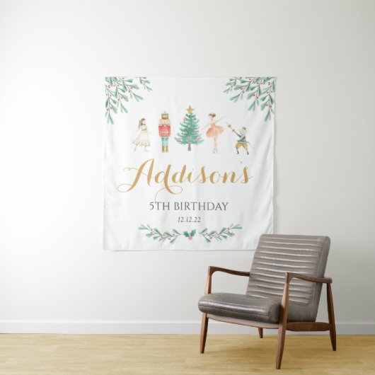 くるみ割りポスター、くるみ割り器ウェルカムサイン タペストリー (インサイチュ)