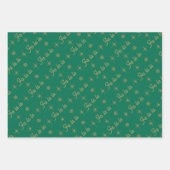 くるみ割りマウスキングバレエのクリスマスラッピングパ ラッピングペーパーシート (正面3)