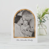 くるみ割りメリークリスマスフォトグリーティングカード 招待状 (スタンド正面)