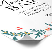 くるみ割りモモザバークリスマスベビーシャワー ポスター (角)