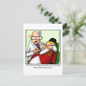 くるみ割りユーモアのクリスマスポストカード シーズンポストカード (スタンド正面)