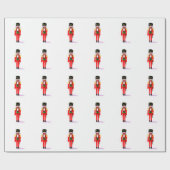 くるみ割りラッピングペーパー ラッピングペーパー (フラット)