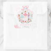 くるみ割りランドの甘い誕生日パーティーの好意 スクエアシール (バッグ)