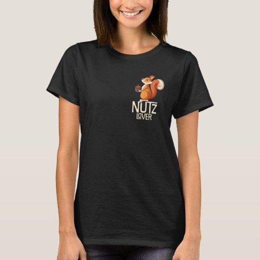 くるみ割りリスDeezナッツディーズナット Tシャツ (正面)