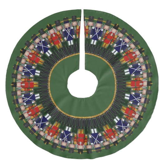 くるみ割りリングや輪 – クリスマスツリースカート (正面)