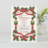 くるみ割りレッドボウクリスマスパーティー 招待状 (スタンド正面)