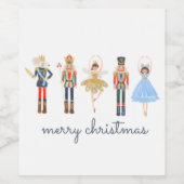 くるみ割りワインラベル ワインラベル (シングルラベル)