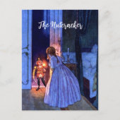 くるみ割りヴィンテージアールヌーボーブックイラストレーション ポストカード (正面)