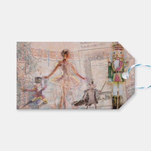 くるみ割りヴィンテージ ギフトタグ (正面(横))