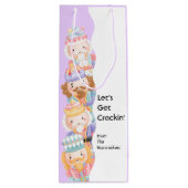 くるみ割り人形でクリスマスを祝おう ワインギフトバッグ (裏面)