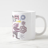 くるみ割り人形とバレエの冬 ジャンボコーヒーマグカップ (右)