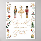 くるみ割り人形なぜ誕生日を踊ることができるときに歩く ポスター (正面)