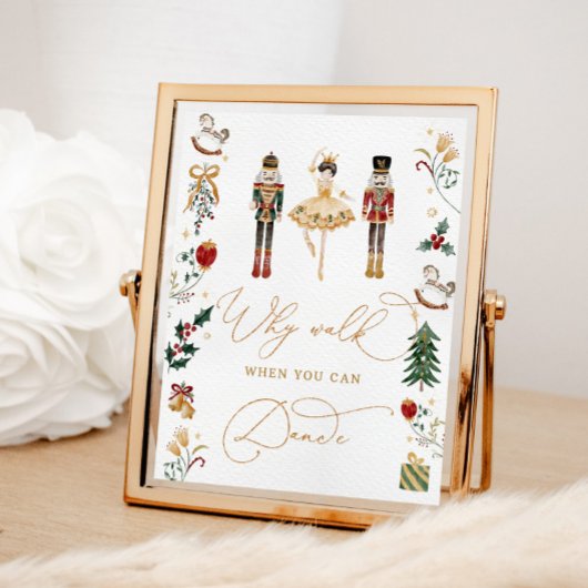 くるみ割り人形なぜ誕生日を踊ることができるときに歩く ポスター