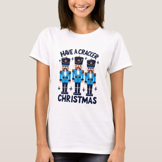 くるみ割り人形のクリスマスを Tシャツ (正面)