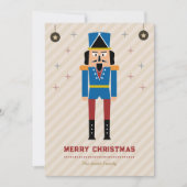 くるみ割り人形のクリスマスカード シーズンカード (正面)