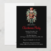 くるみ割り人形のクリスマスパーティー招待状 招待状 (正面/裏面)