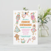 くるみ割り人形のクリスマス・クッキー交換パーティー 招待状 (スタンド正面)